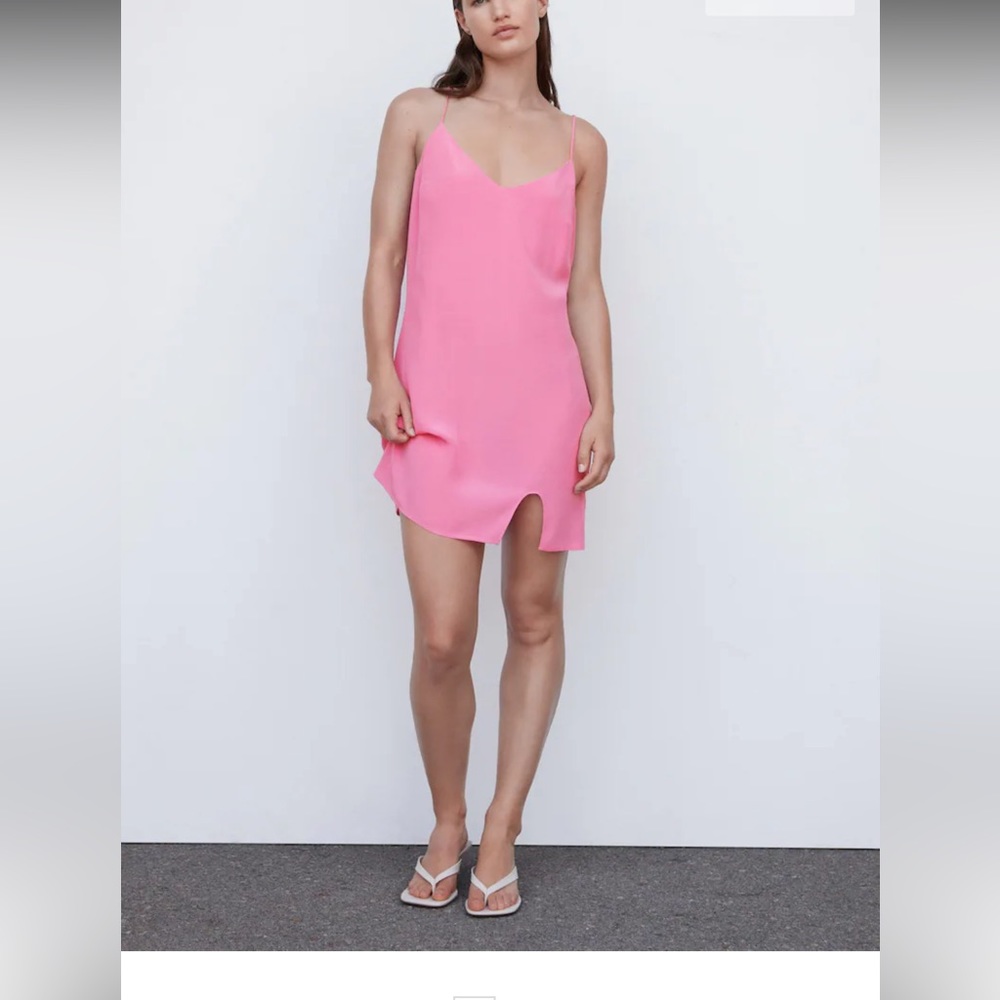 MANGO Side-slit dress, size 8